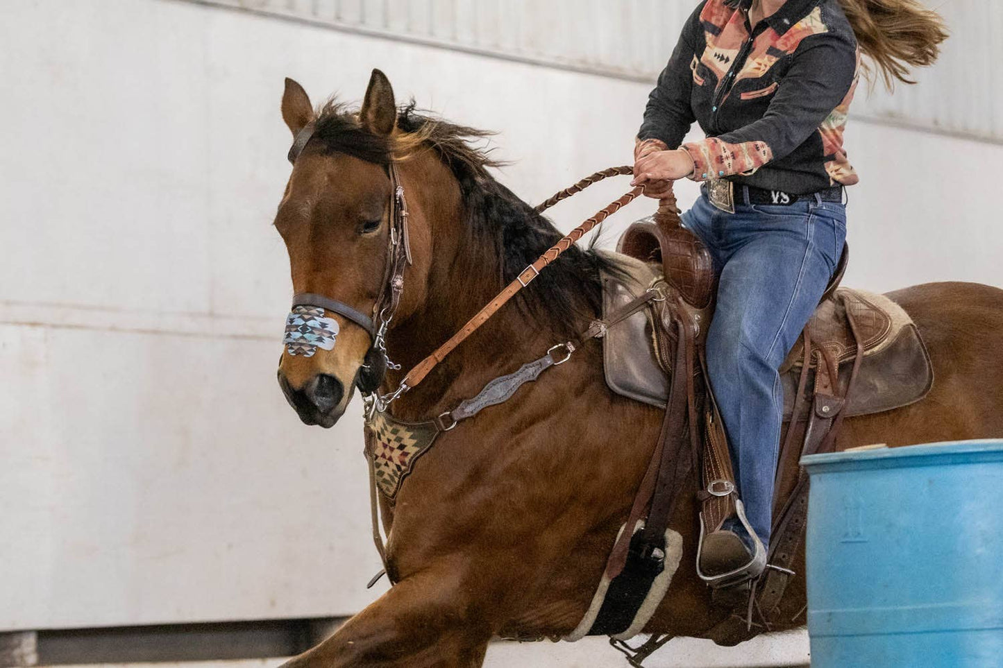 EquiBreathe™ Equine Nasal Patch - Aztec